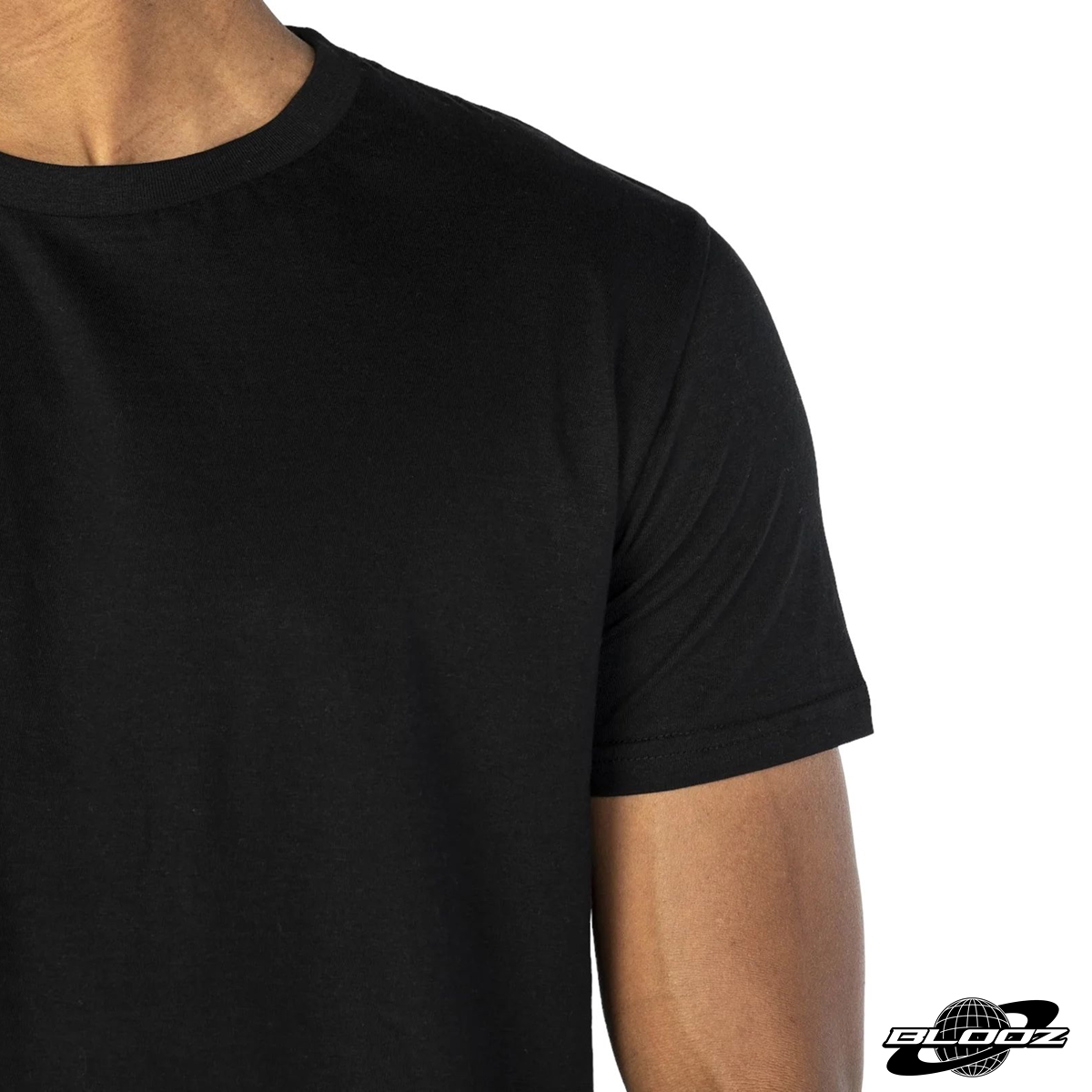 Blooz T-Shirts (6-Pack) Crew-Neck Short-Sleeve 100% Cotton Tee's