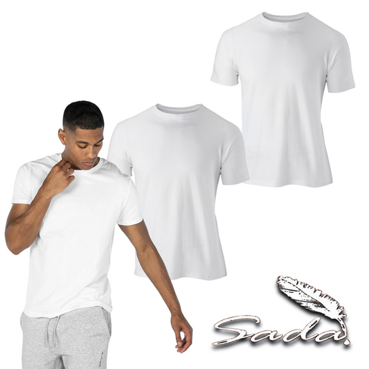 Sada T-Shirt (3-pack) Short-Sleeve Crew-Neck 100% Cotton By Blooz