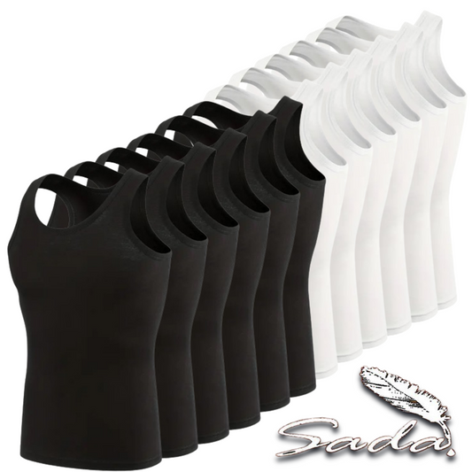 Sada A-Shirt Tank-Top (1-Dozen/ 12pc) Muscle-Shirt 100% Cotton