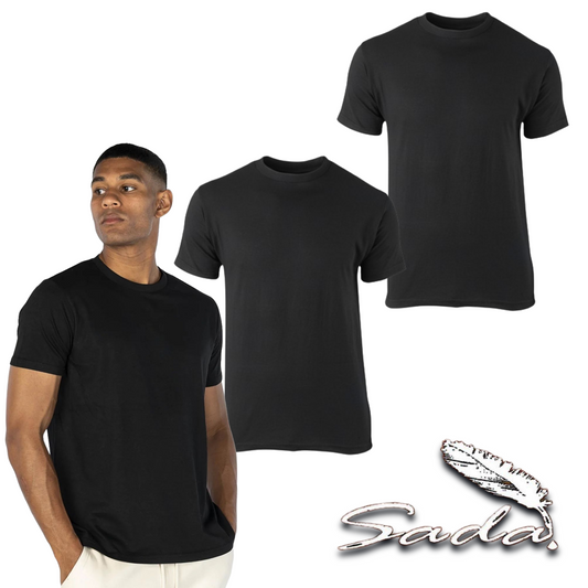 Sada T-Shirt (3-pack) Short-Sleeve Crew-Neck 100% Cotton By Blooz