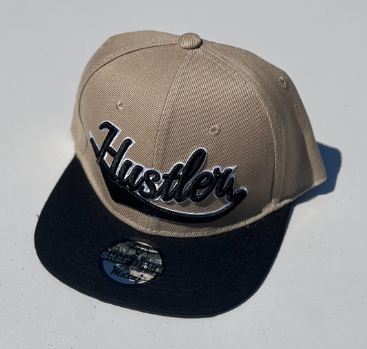 Snapback "Hustler" (Beige)