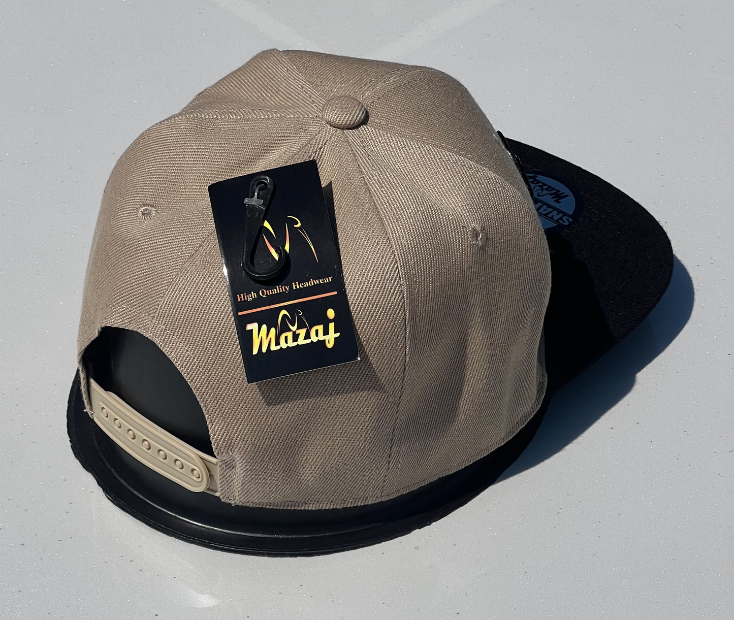 Snapback "Hustler" (Beige)