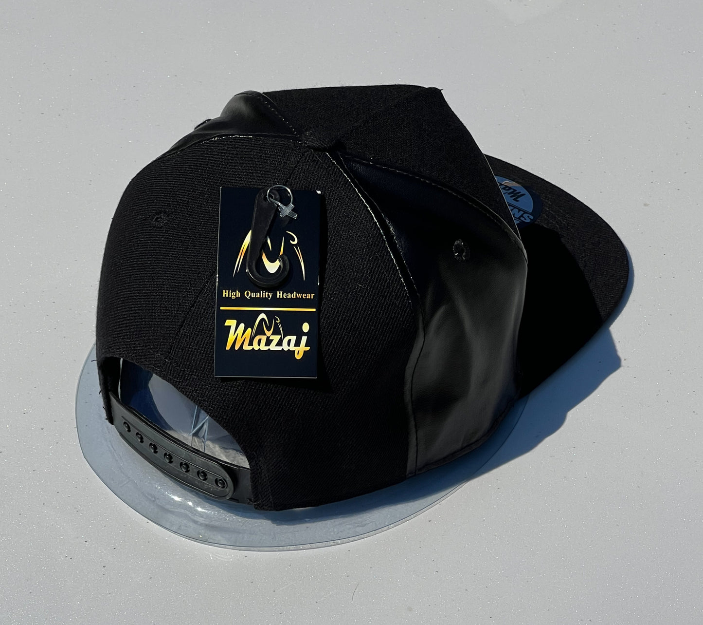 Snapback "Stars" (Triple Black)