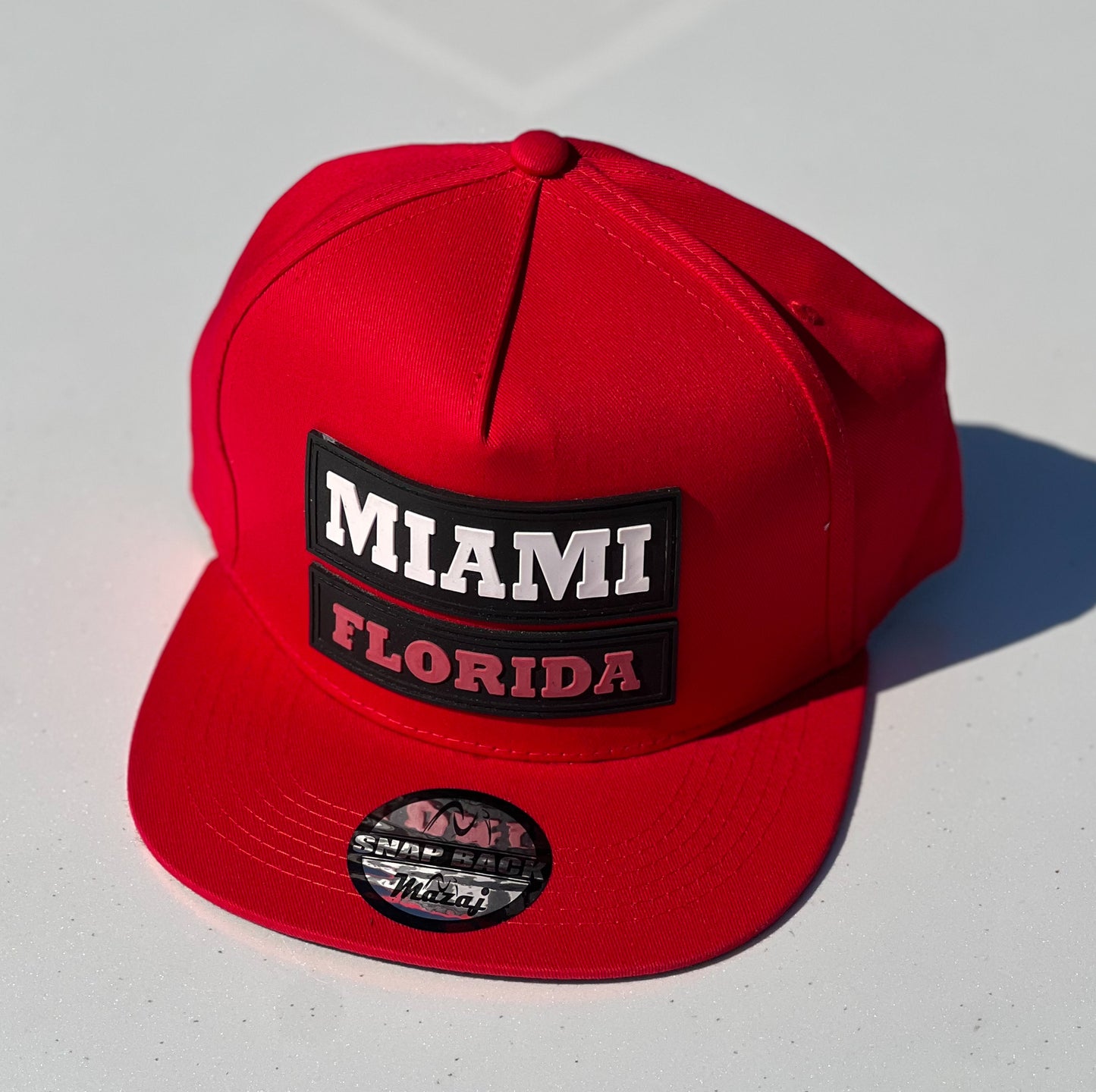 Snapback "Miami" (Deep Red)