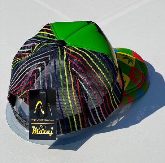 Trucker Hat "Bob Marley" (Green)