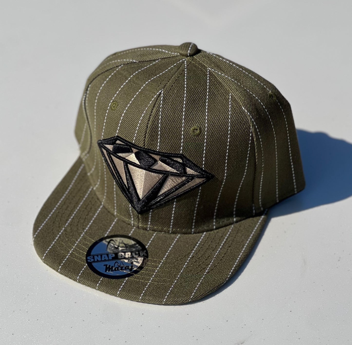 Snapback "Diamond" (Olive green)