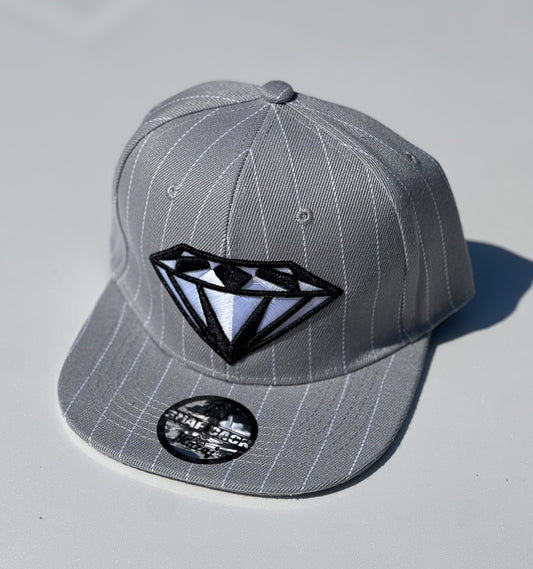 Snapback "Diamond" (Light grey)