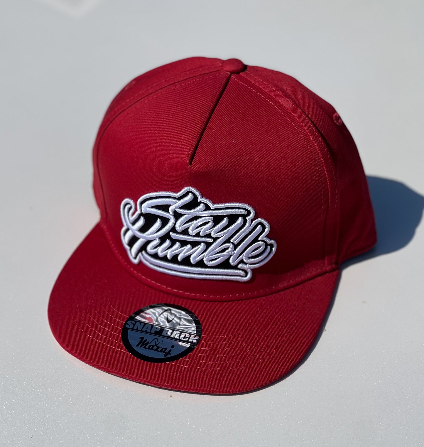 Snapback "Stay Humble" (Burgundy)