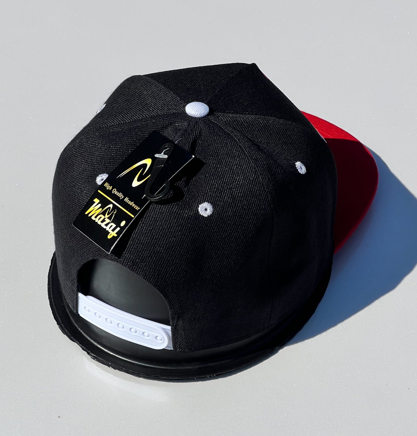 Snapback "Bruh" (Black/ Red)