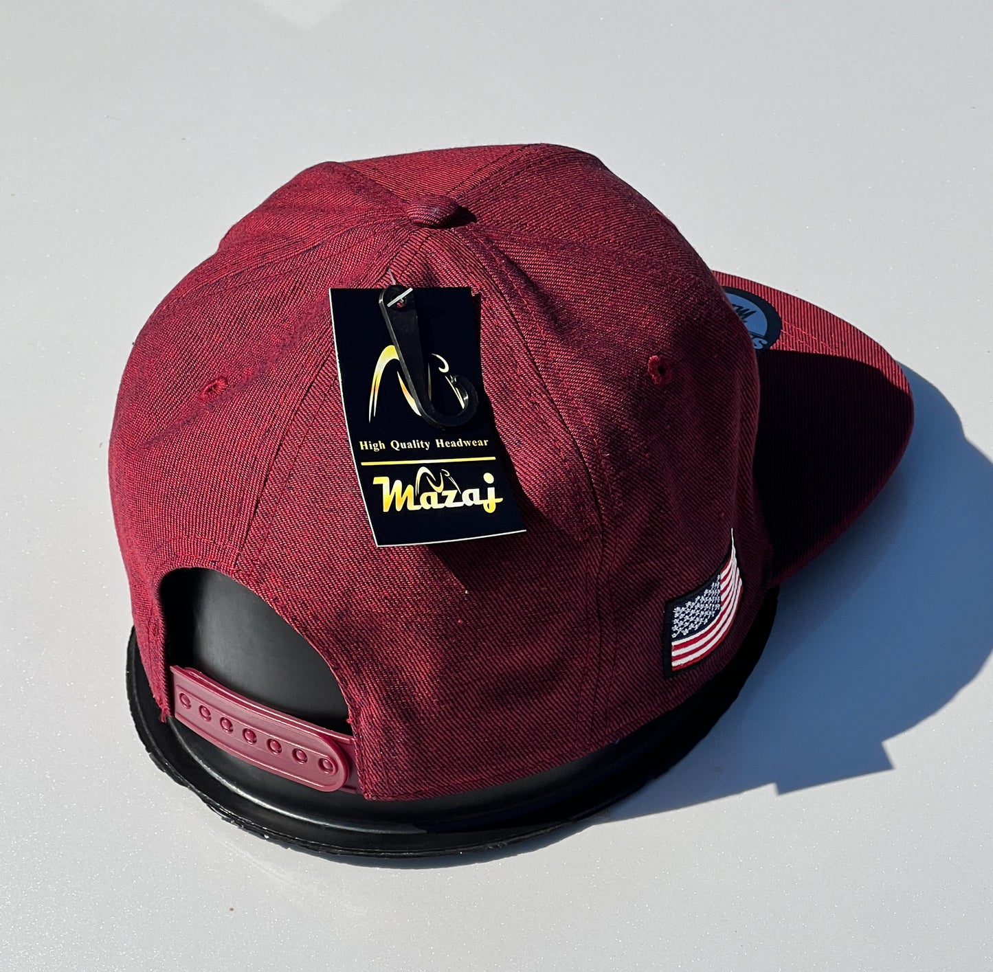 Snapback "USA" (Maroon)
